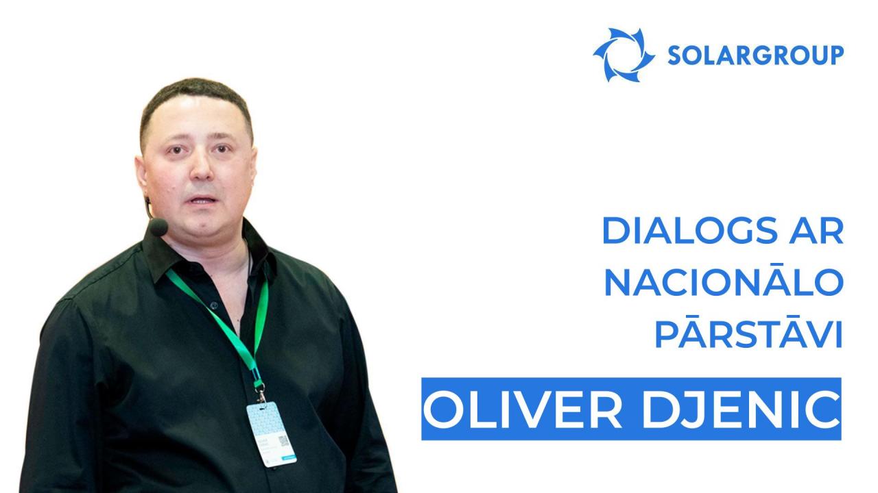 Dialogs ar nacionālo partneri | Oliver Djenic