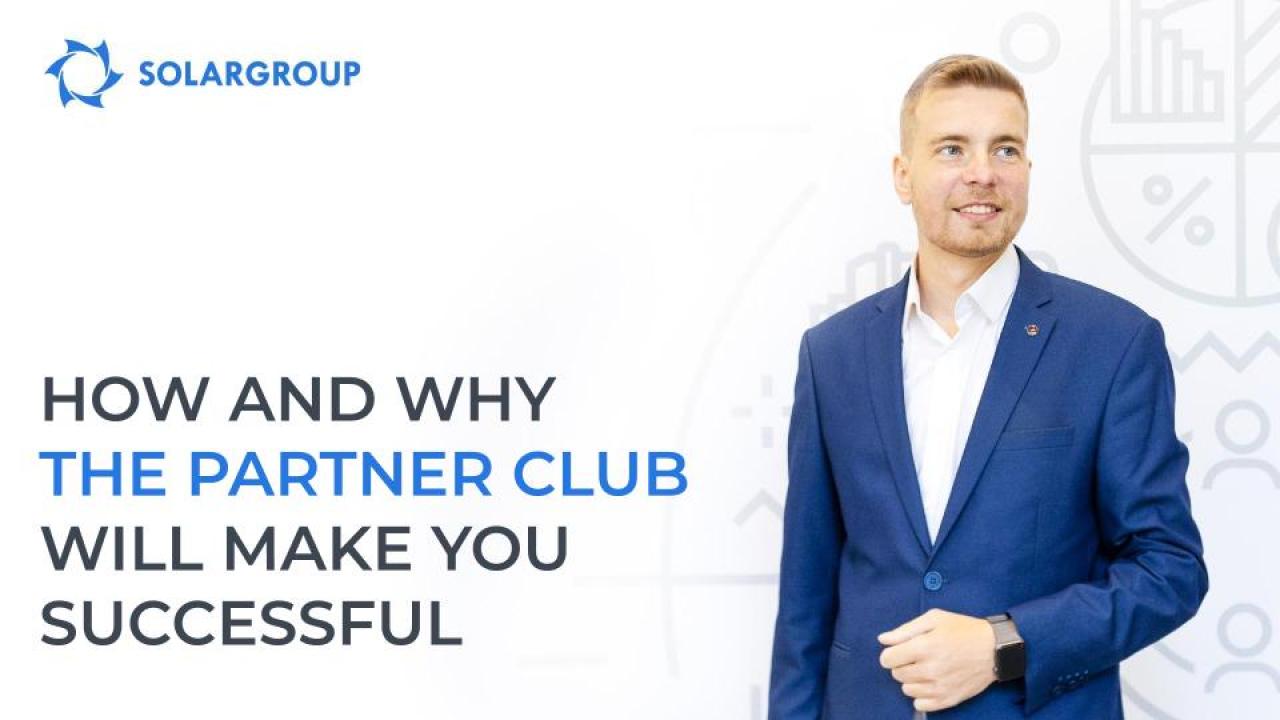 How and why the Partner club will make you successful