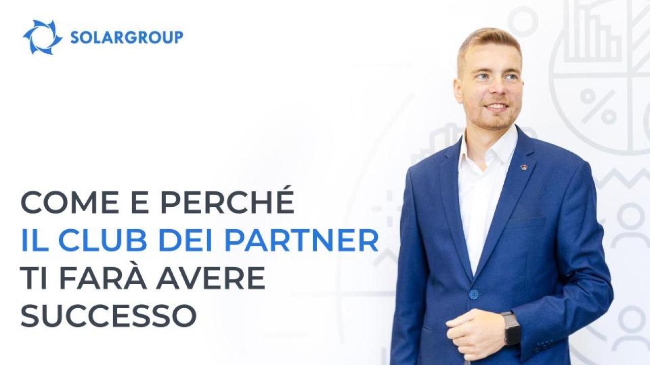 Come e perché il Club dei partner ti farà diventare un partner di successo