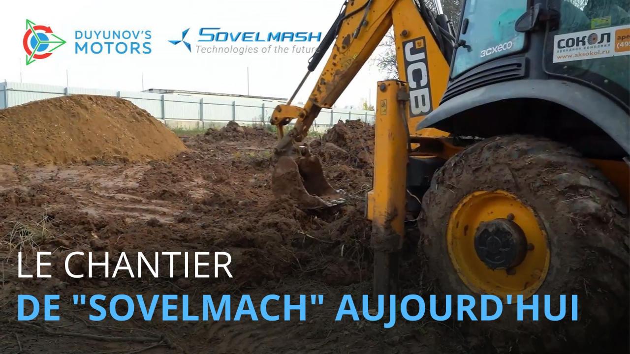 Nouvelles du chantier de "SovElMach"