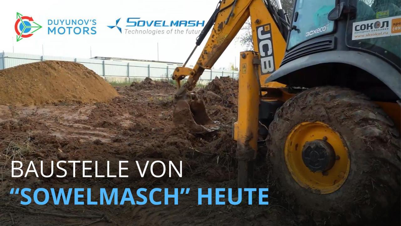 Neues von der "SowElMasch"-Baustelle