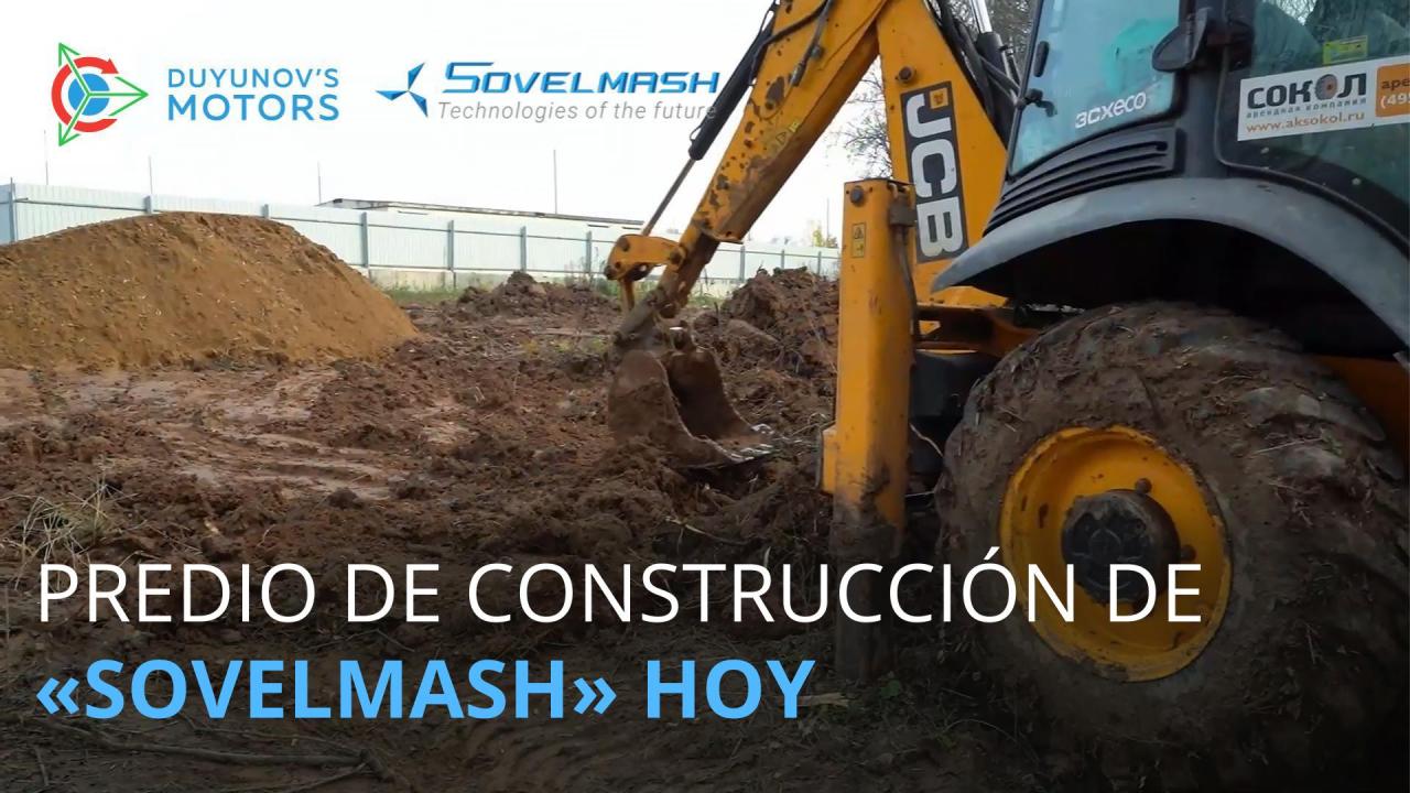 Noticias desde el predio de la obra de construcción "SovElMash"