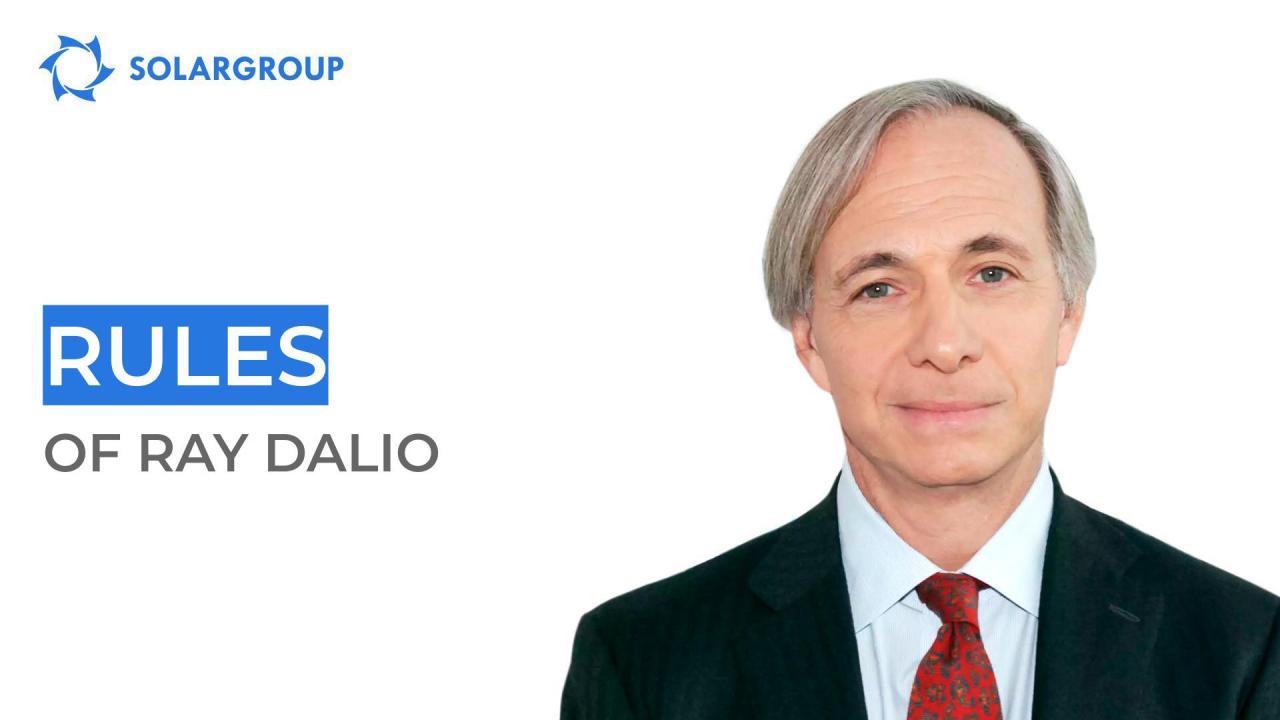 Rules of Ray Dalio