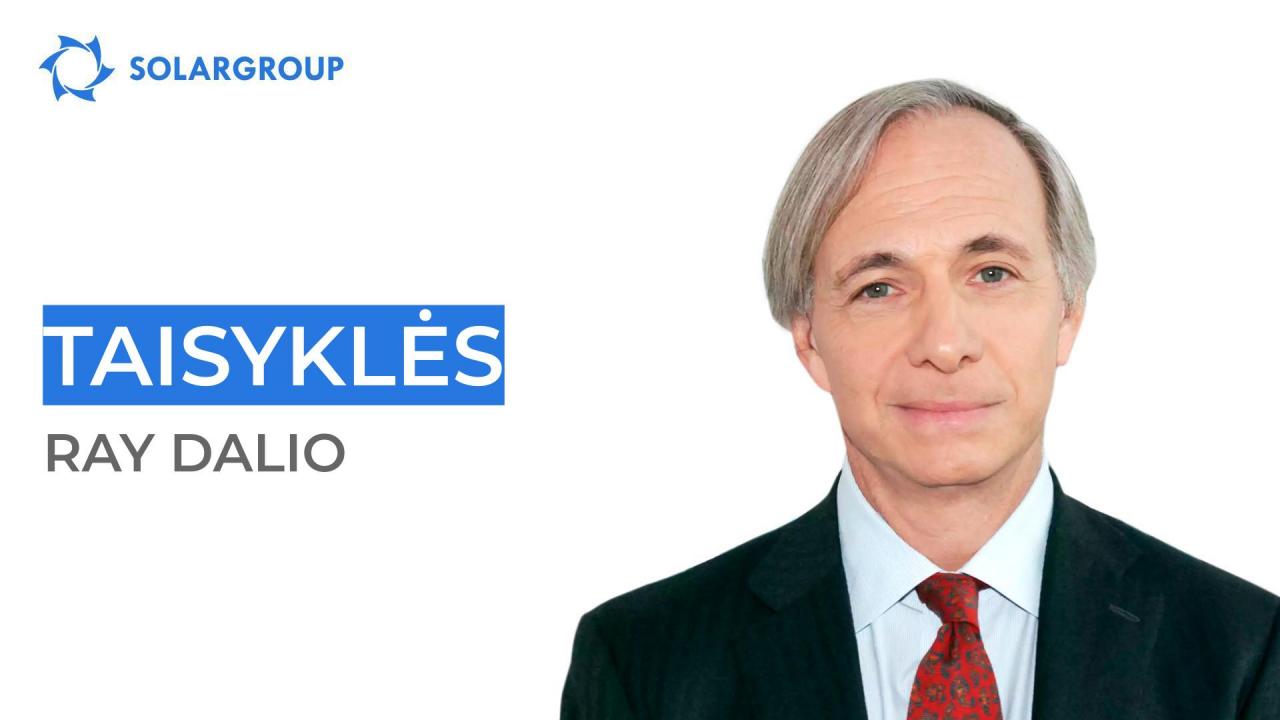 Ray Dalio taisyklės