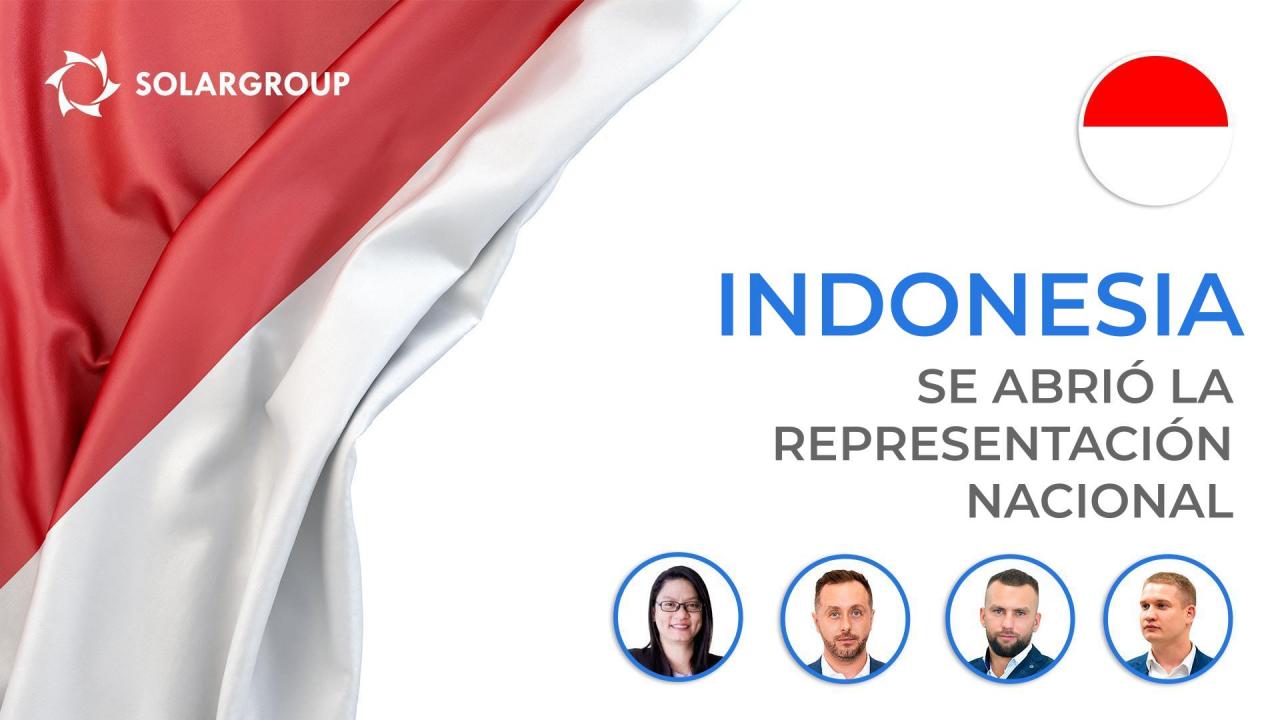 ¡Se abrió la representación nacional de SOLARGROUP en Indonesia!