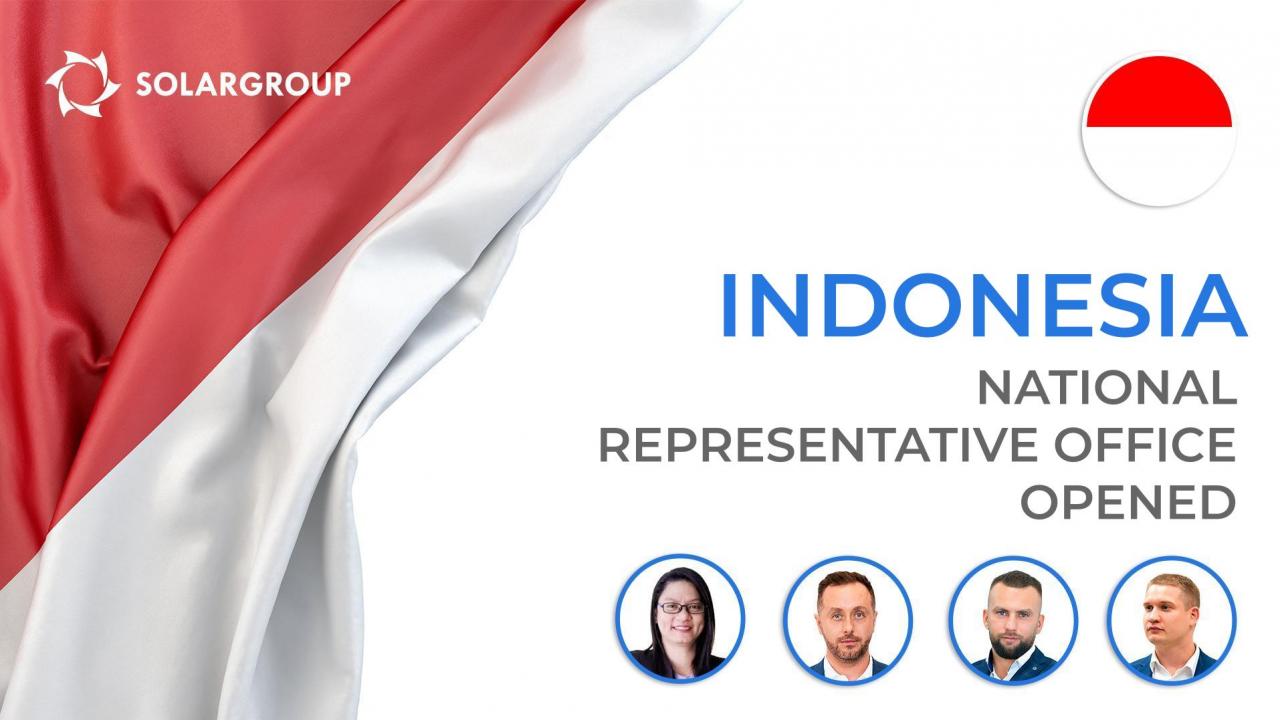 SOLARGROUP's national representative office in Indonesia has been opened!