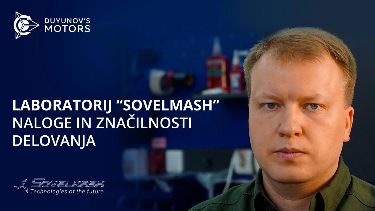 Laboratorij "SovElMash": naloge in značilnosti delovanja