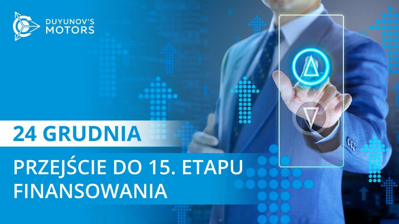 24 grudnia projekt przechodzi do 15. etapu finansowania