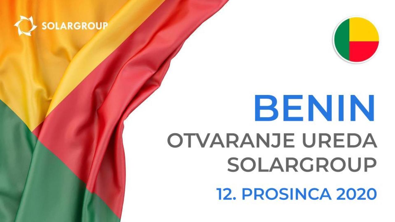 Klub prijatelja SOLARGROUP otvara ured u Beninu