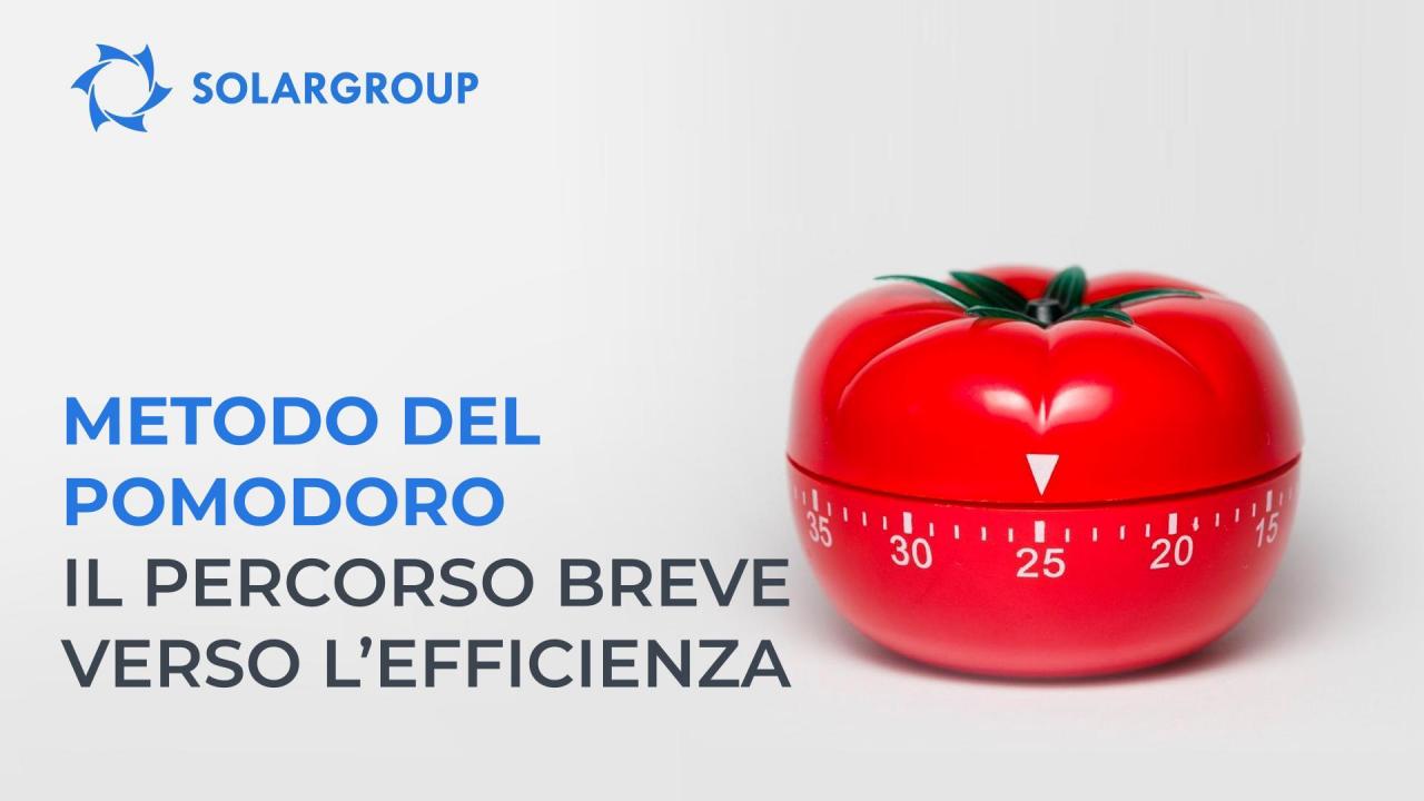 Come il metodo Pomodoro aiuta ad aumentare la propria efficienza personale