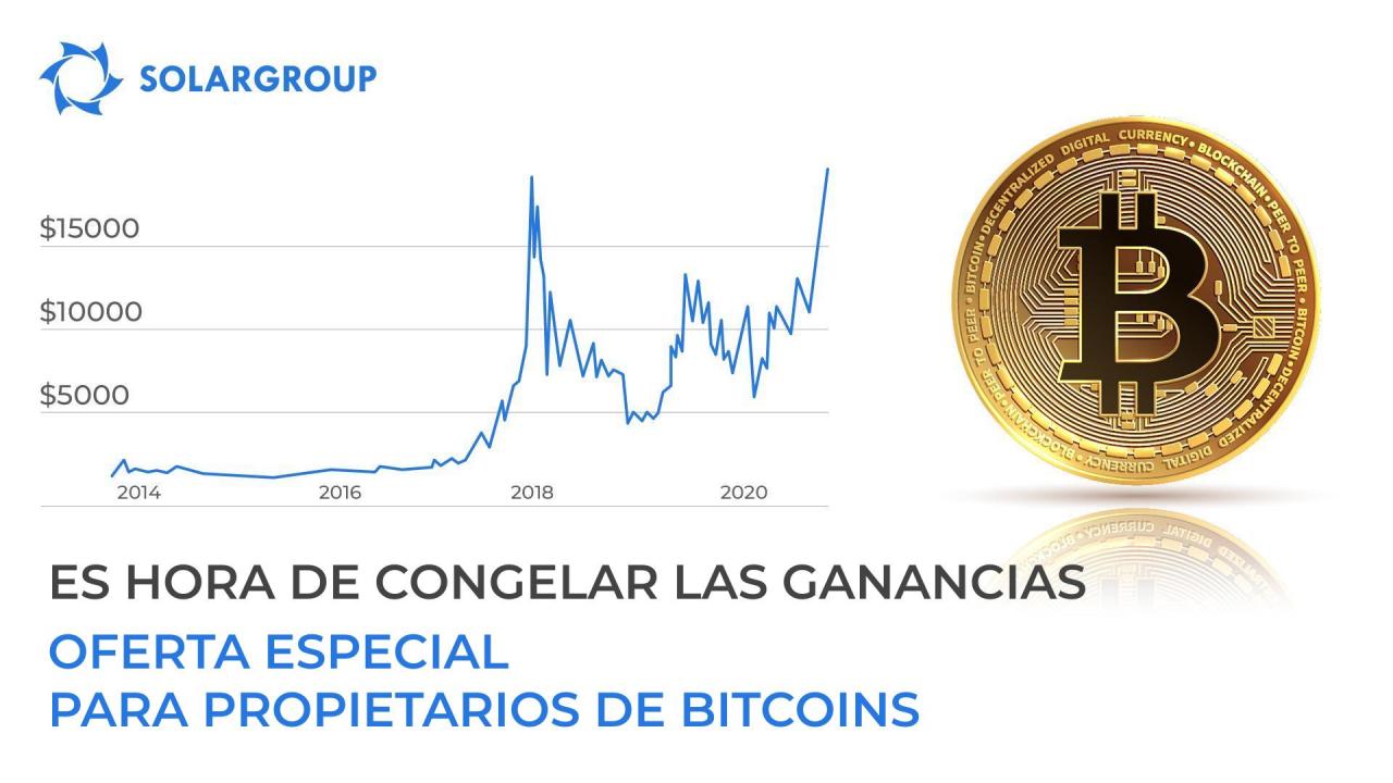 Es hora de congelar las ganancias: ¡oferta especial de SOLARGROUP para los propietarios de bitcoins!