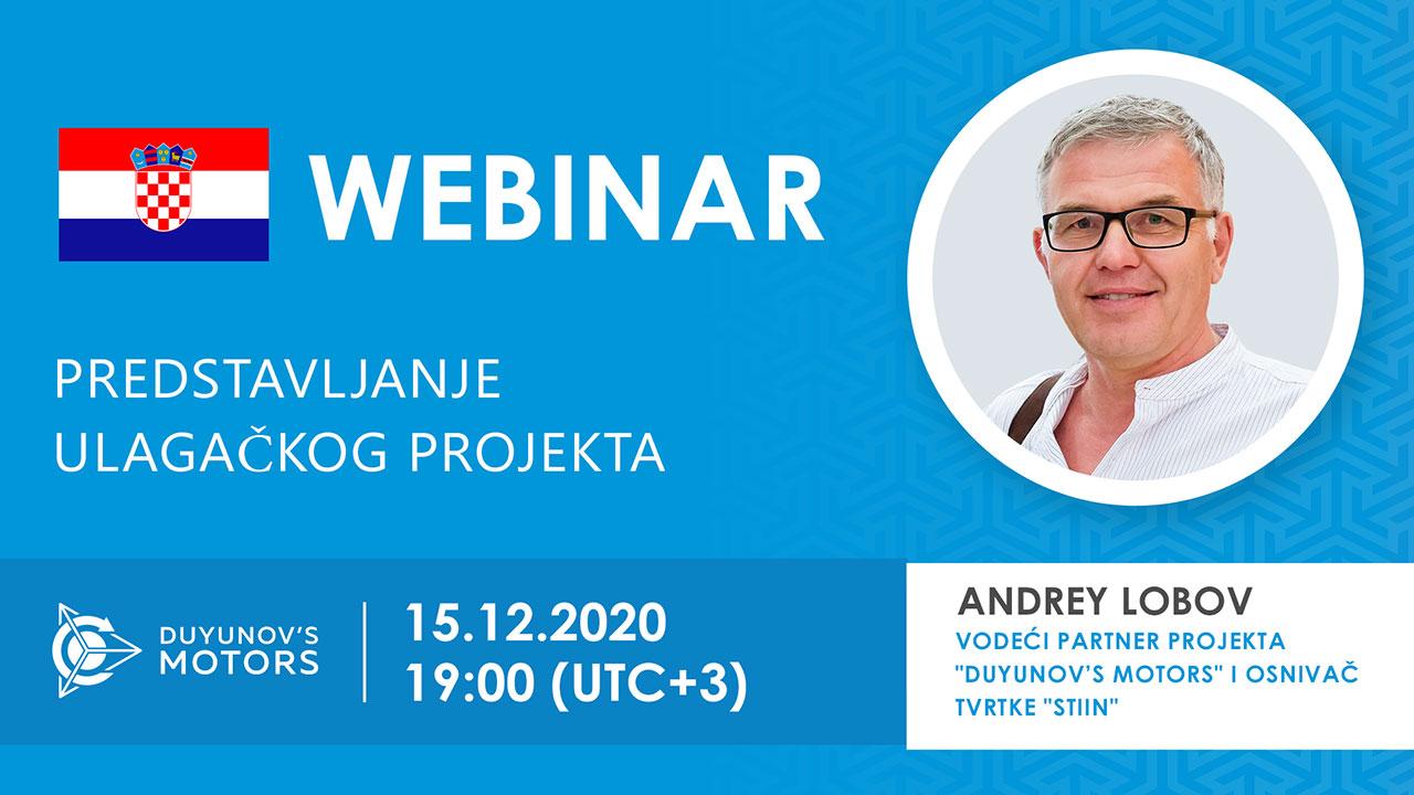 Croatia. Specijalni gost na webinaru SOLARGROUP
