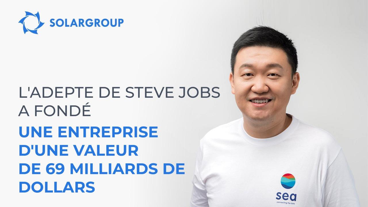 Comment Steve Jobs a inspiré un étudiant à créer l'entreprise la plus prospère de Singapour