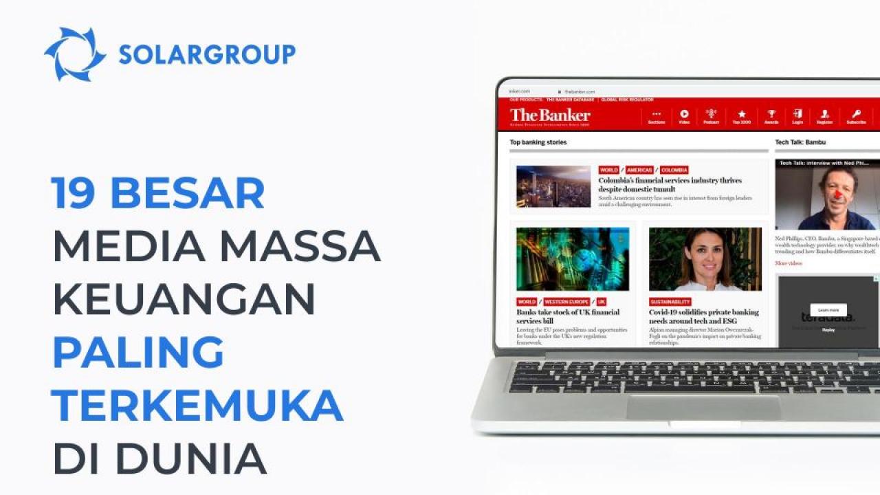 19 besar media massa keuangan paling terkemuka di dunia