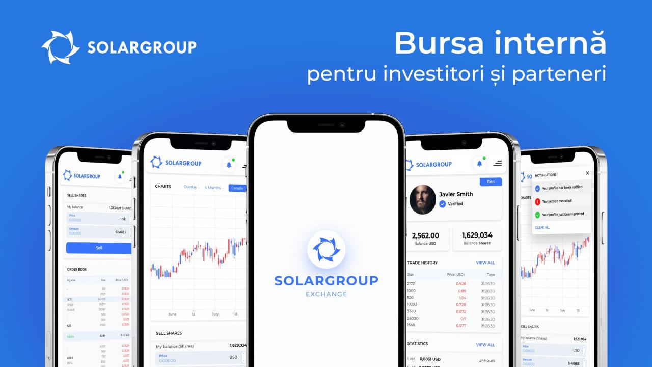 Bursa internă pentru investitori și parteneri: faza activă de lucrări