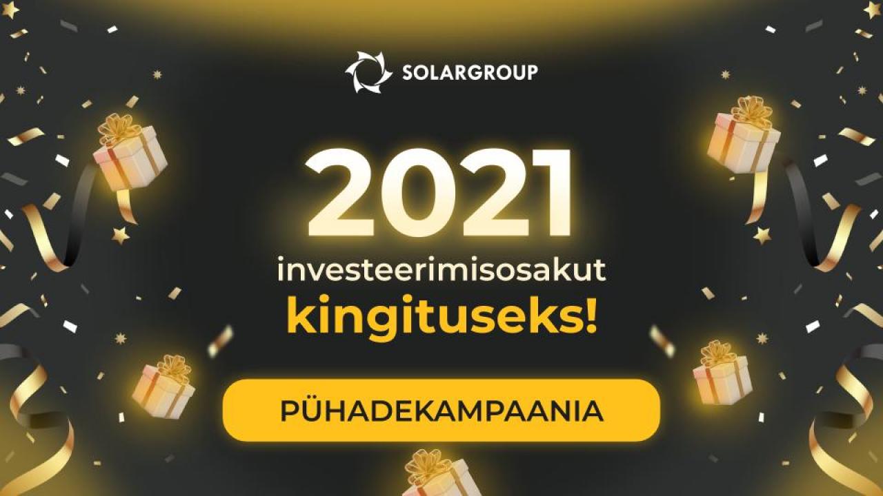 Soodsad pühade-eelsed investeeringud: "Dujunovi mootorid" projekti pühadekampaania