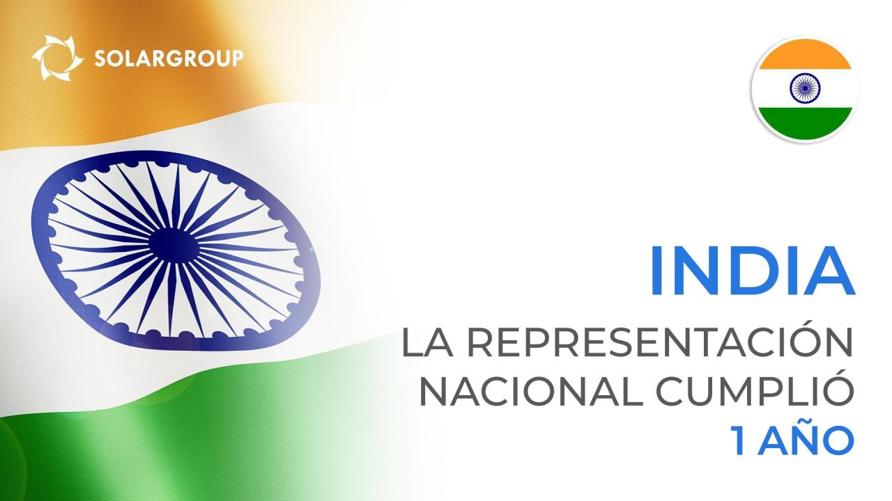 ¡La representación nacional de SOLARGROUP en la India cumplió 1 año!