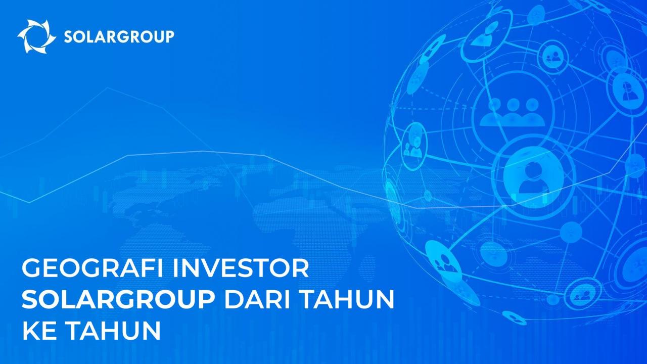 Geografi investor SOLARGROUP dari tahun ke tahun