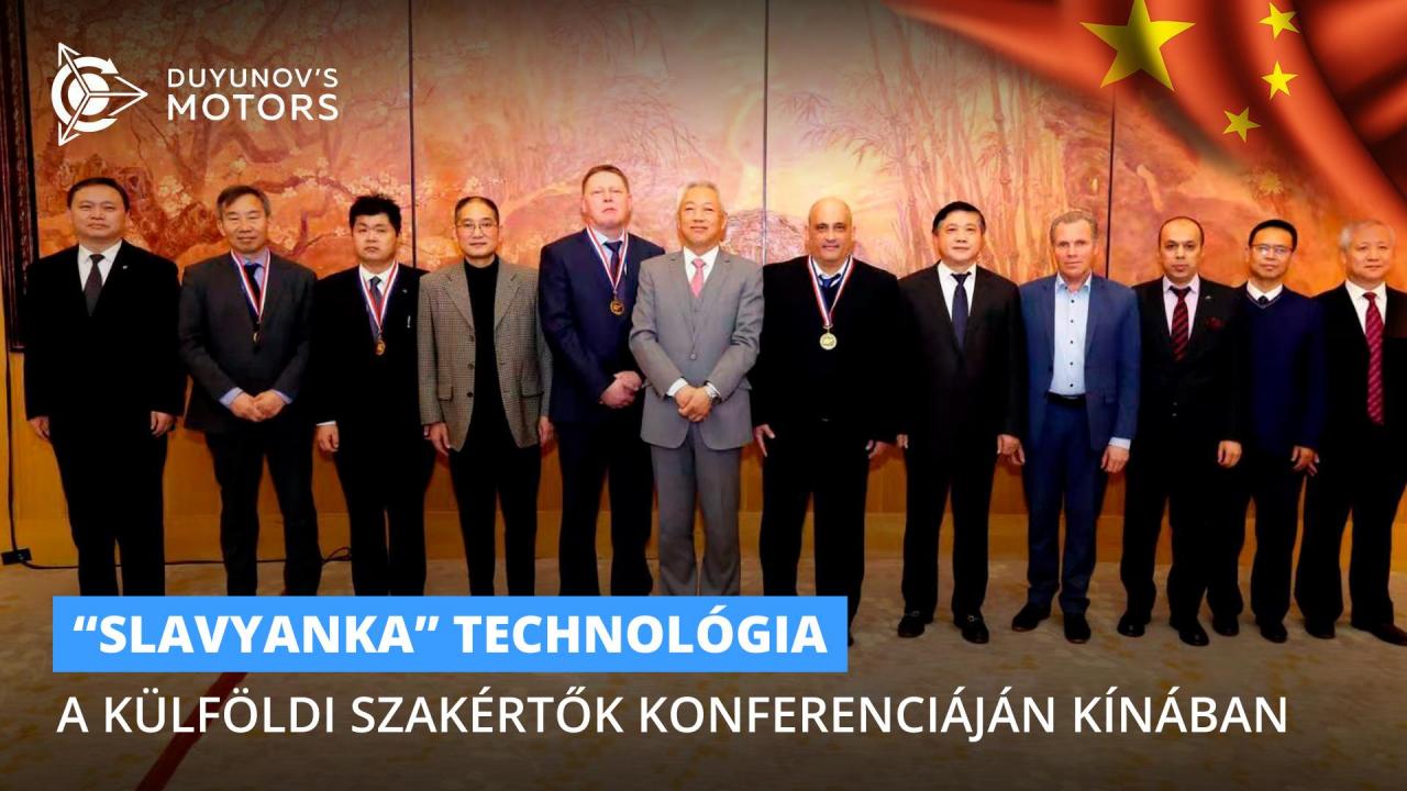 Bemutatták a „Slavyanka" technológiát a külföldi szakértők konferenciáján Kínában