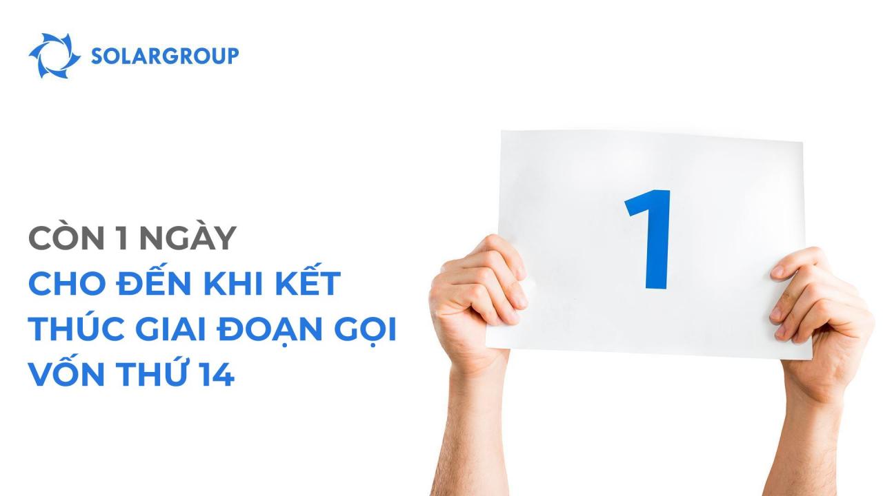 Chỉ còn 1 ngày nữa là kết thúc giai đoạn 14!