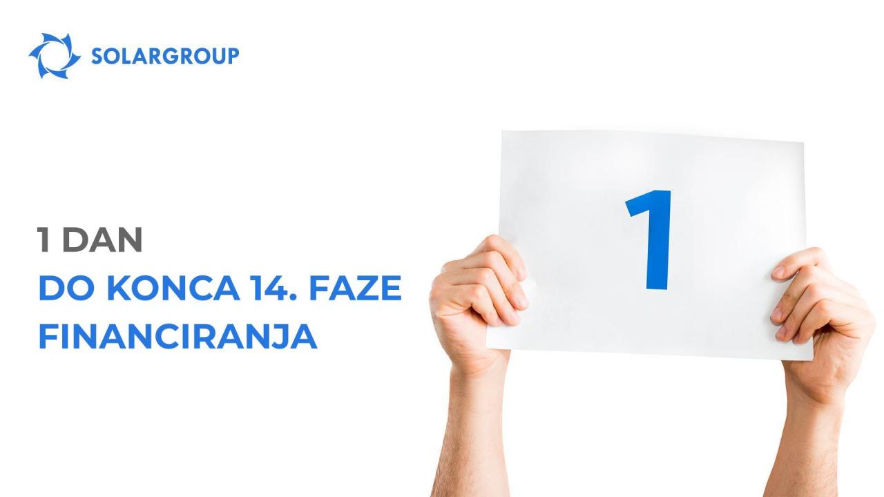 1 dan do konca 14. faze!