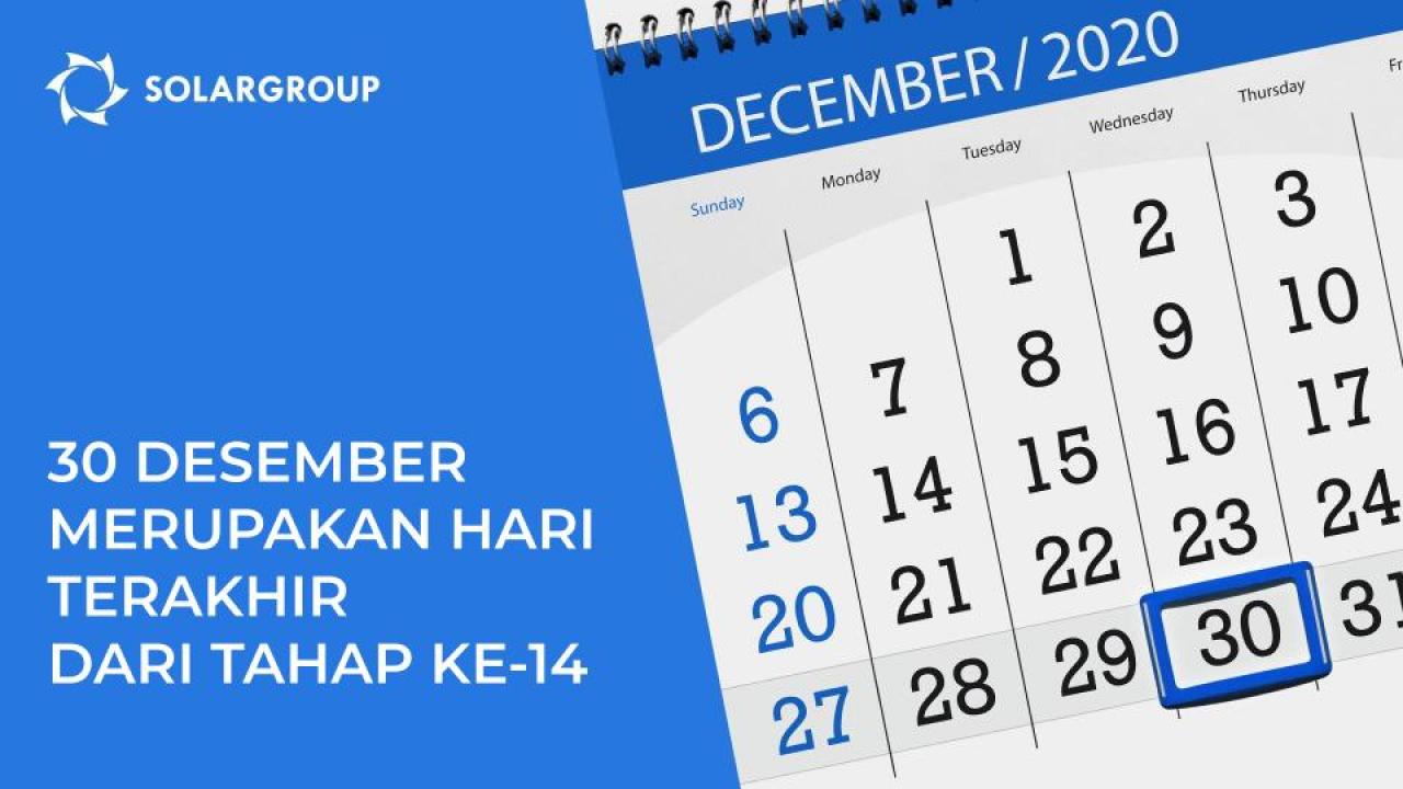 Tinggal satu hari lagi sebelum pergantian tahap: apa hal penting yang harus diketahui investor?