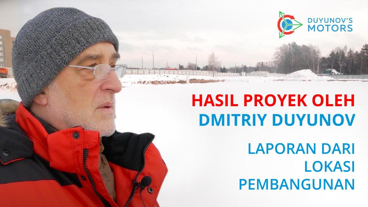 Hasil proyek oleh Dmitriy Duyunov / Laporan dari lokasi pembangunan