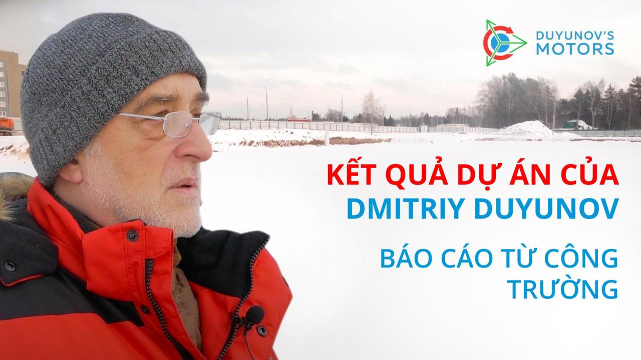 Kết quả dự án của Dmitriy Duyunov / Báo cáo từ công trường