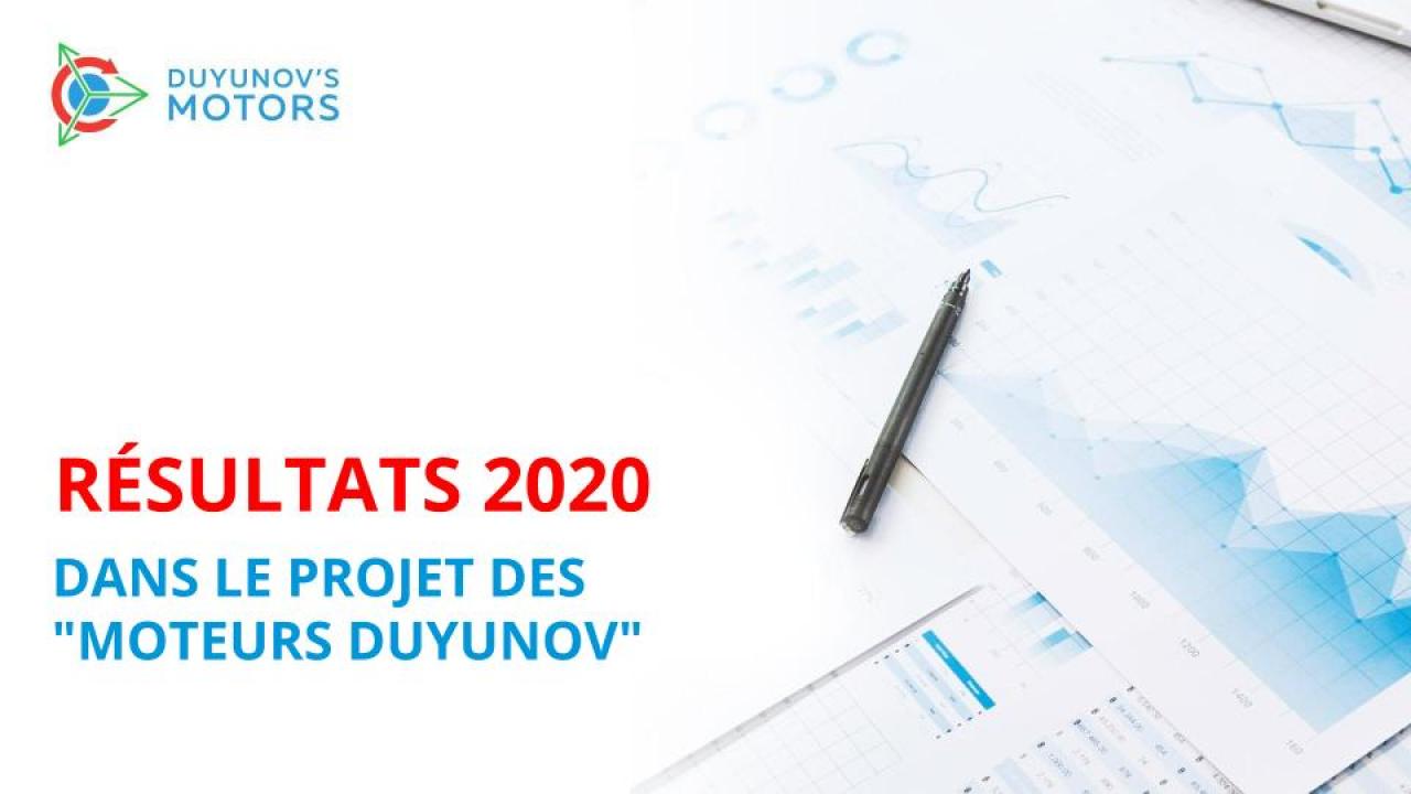 Résultats 2020 dans le projet des "Moteurs Duyunov"