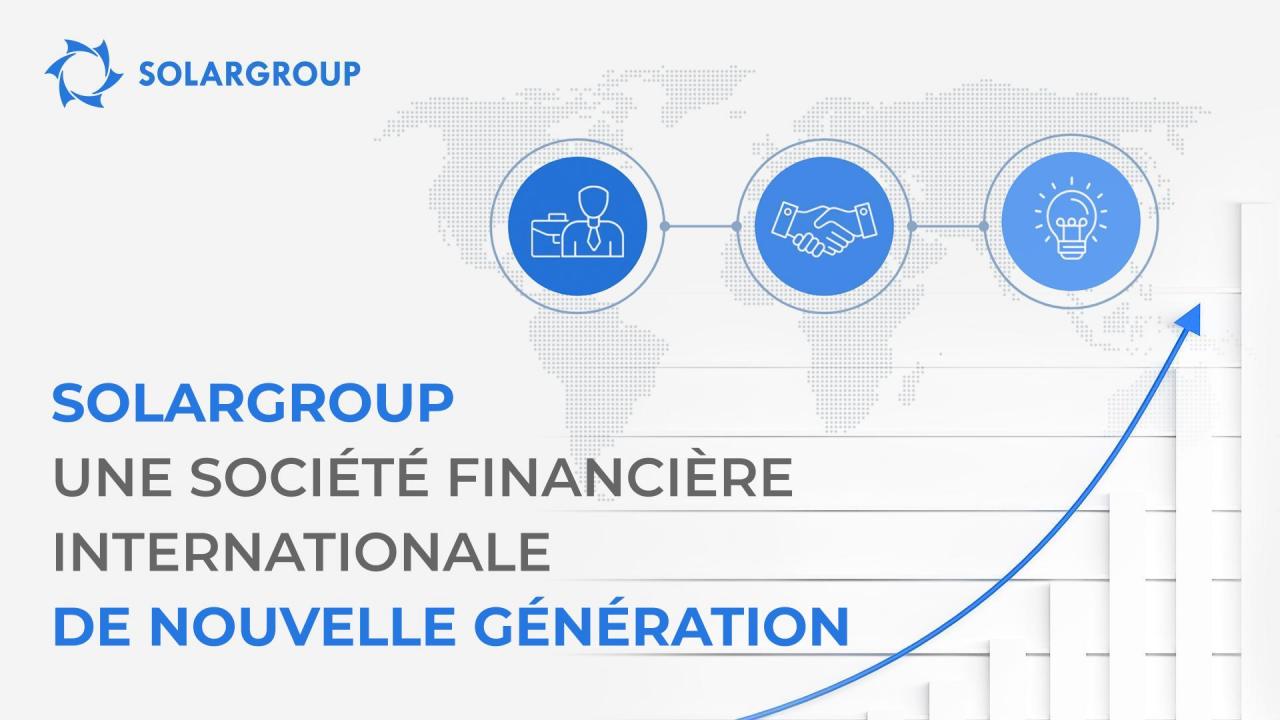 SOLARGROUP - une société financière internationale de nouvelle génération