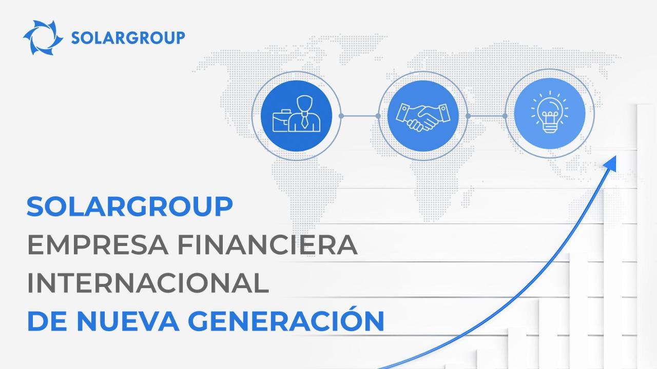 SOLARGROUP es una empresa financiera internacional de nueva generación