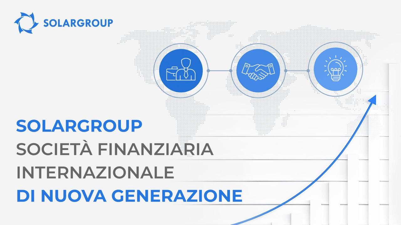 SOLARGROUP: società finanziaria internazionale di nuova generazione