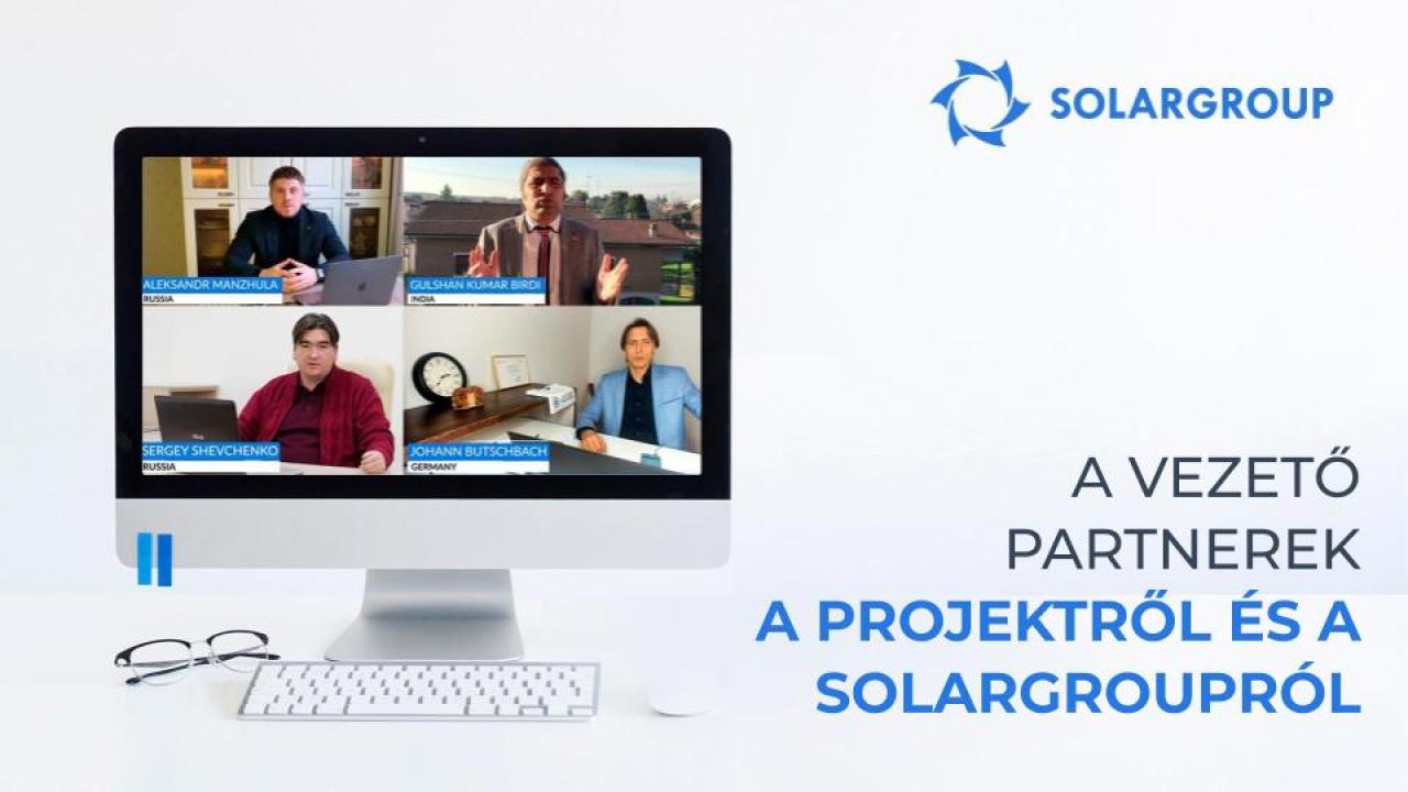 A vezető partnerek a projektről és a SOLARGROUP-ról