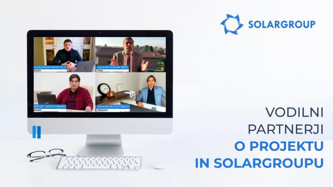 Vodilni partnerji o projektu in SOLARGROUP-u