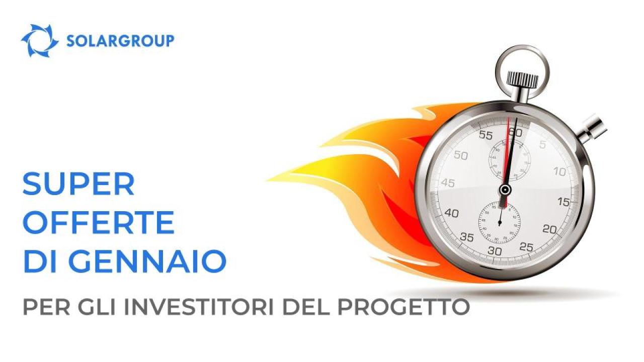 Super offerte a gennaio per gli investitori del progetto Motori Duyunov