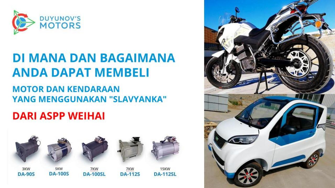 Motor dan kendaraan yang menggunakan "Slavyanka" dari ASPP Weihai: di mana dan bagaimana membelinya