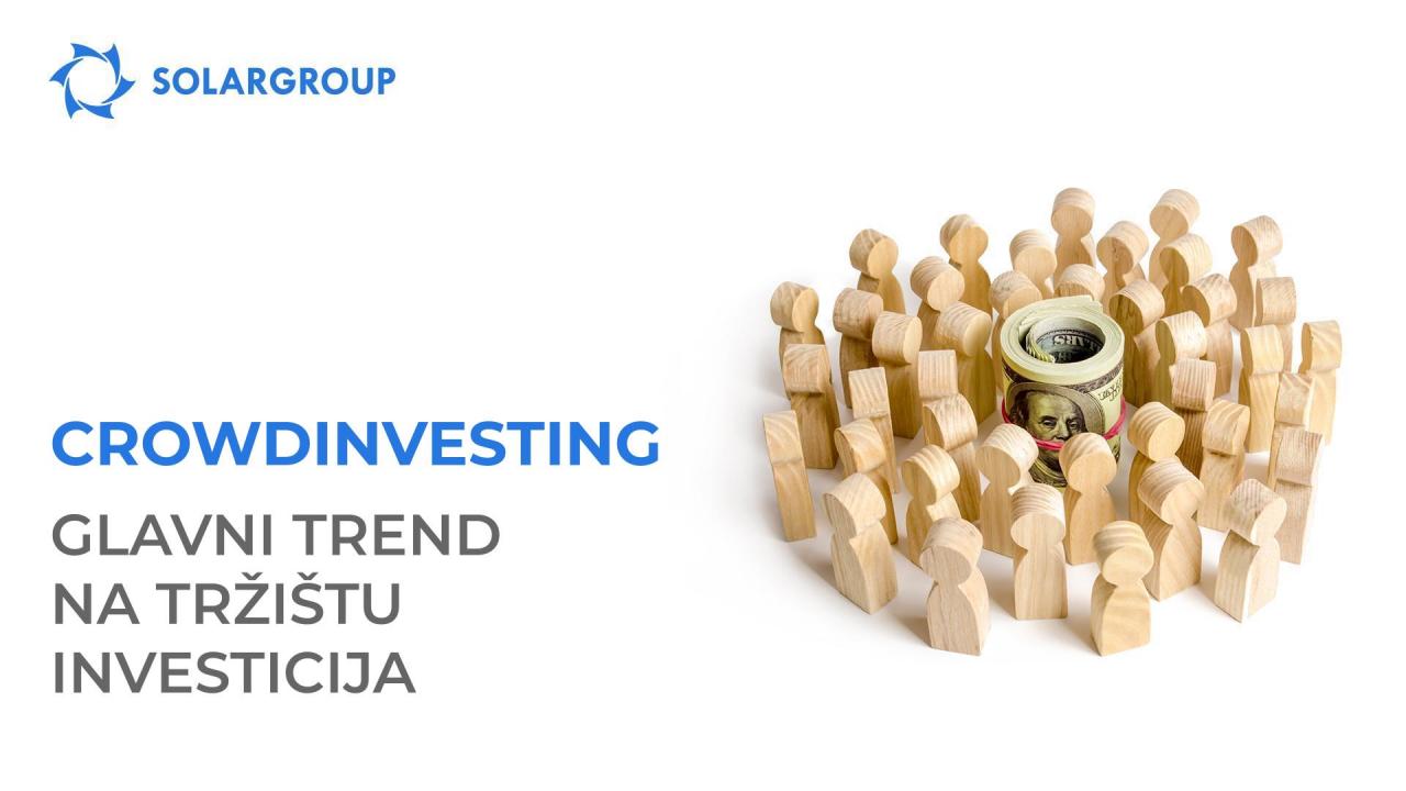 Crowdinvesting: glavni trend na tržištu investicija