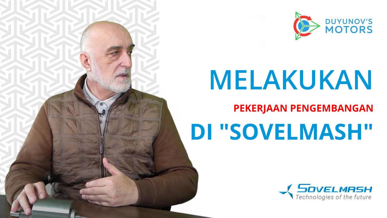 Melakukan pekerjaan pengembangan di "Sovelmash" / D.A. Duyunov