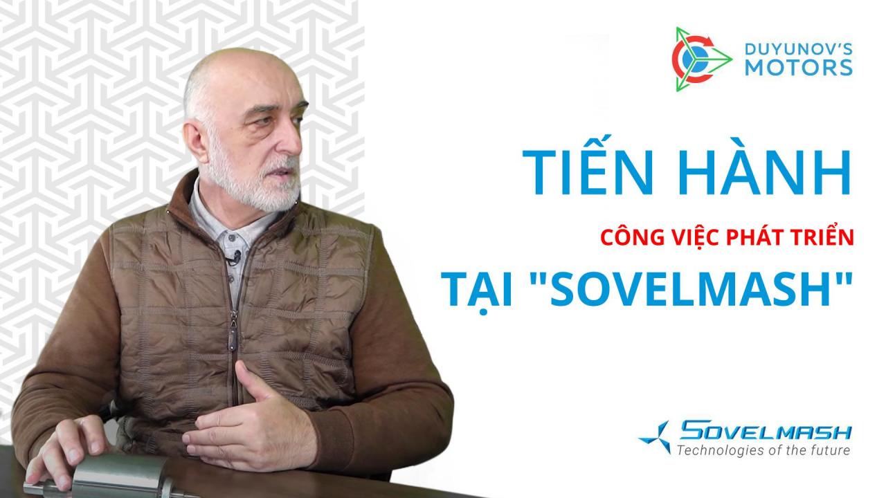 Tiến hành công việc phát triển tại "Sovelmash" / D.A. Duyunov