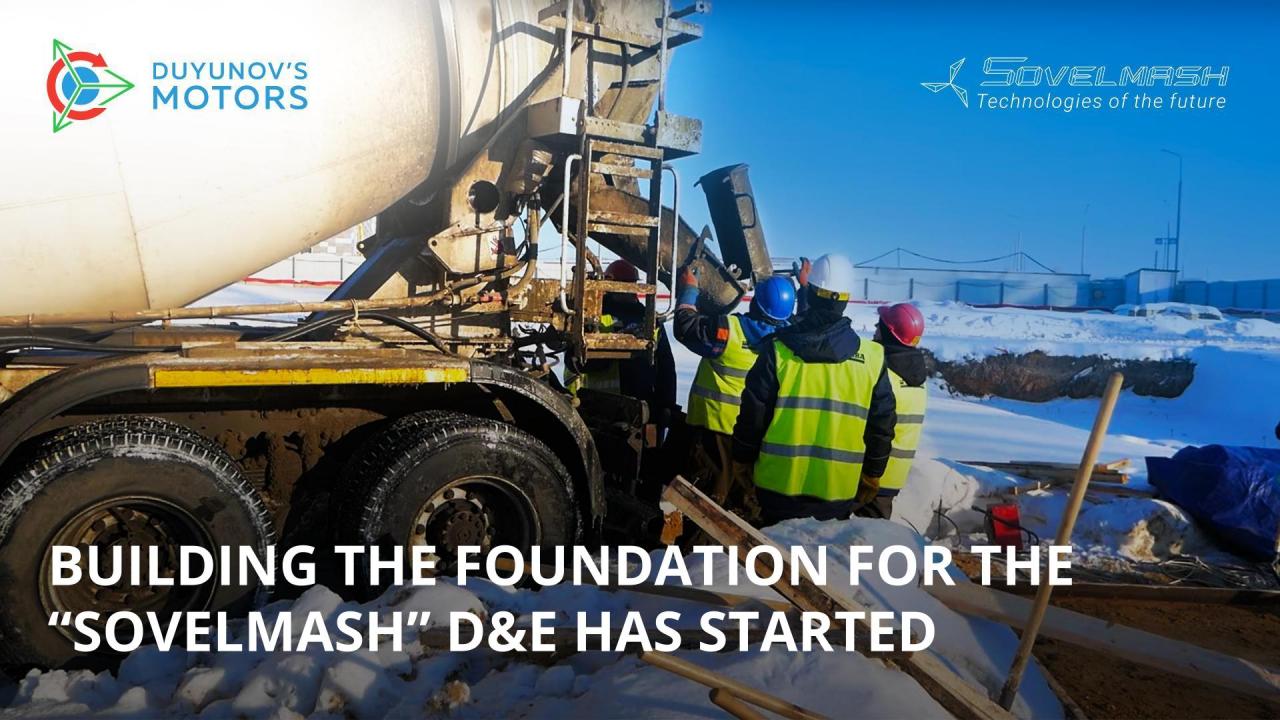 Building the foundation for the "Sovelmash" D&E— a start has been made!