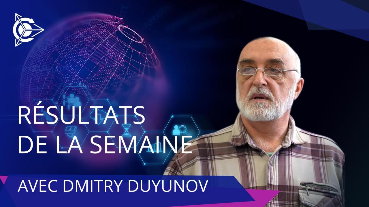 Résultats de la semaine dans le projet des "Moteurs Duyunov"