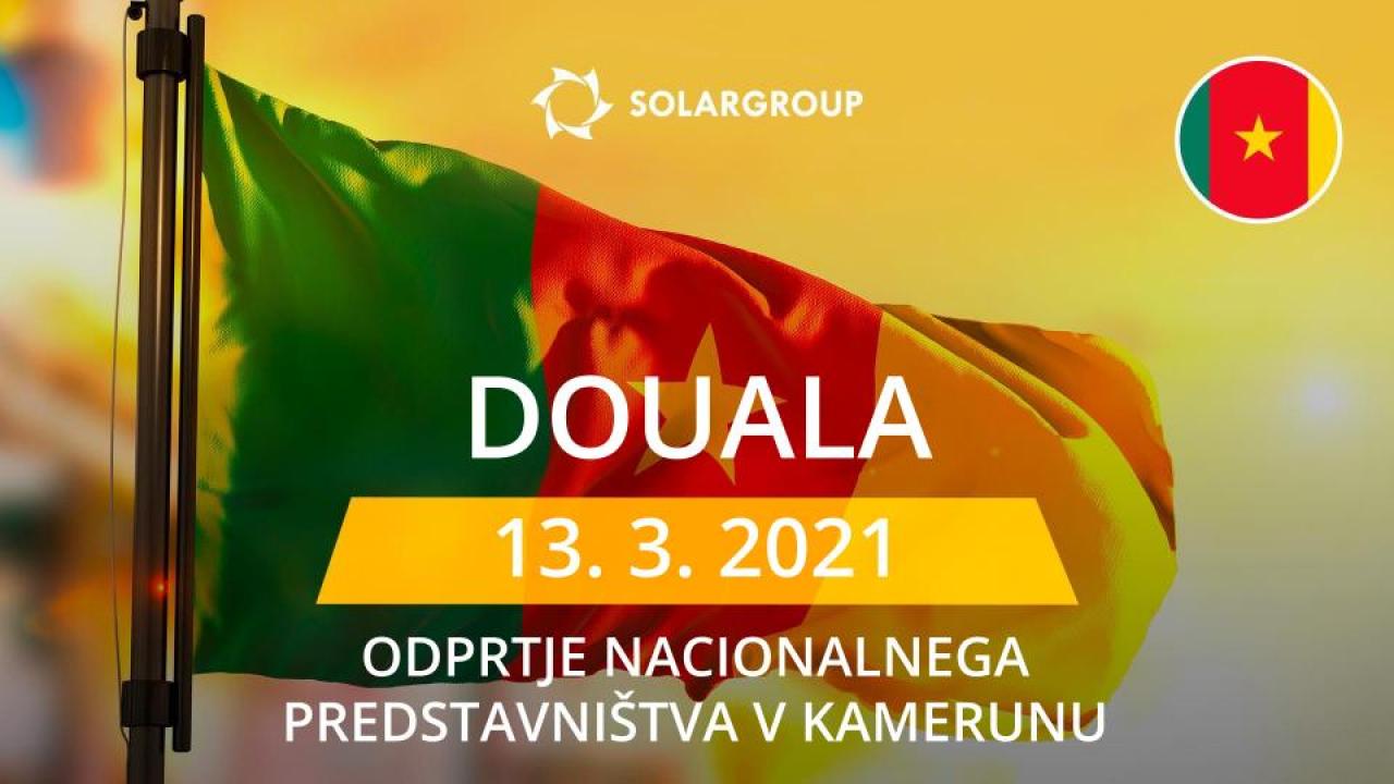 SOLARGROUP odpira nacionalno predstavništvo v Kamerunu