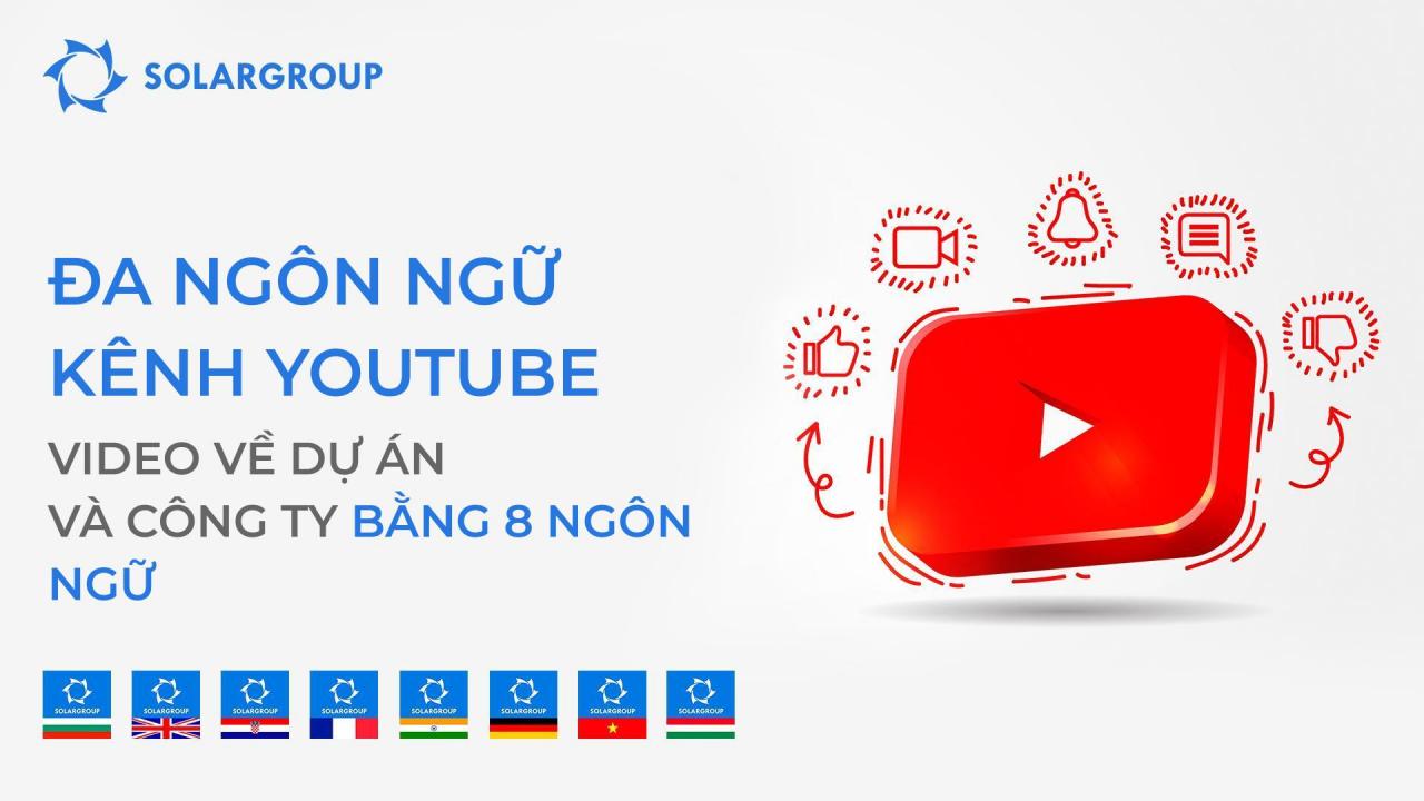 Xem video về dự án và SOLARGROUP bằng 8 ngôn ngữ