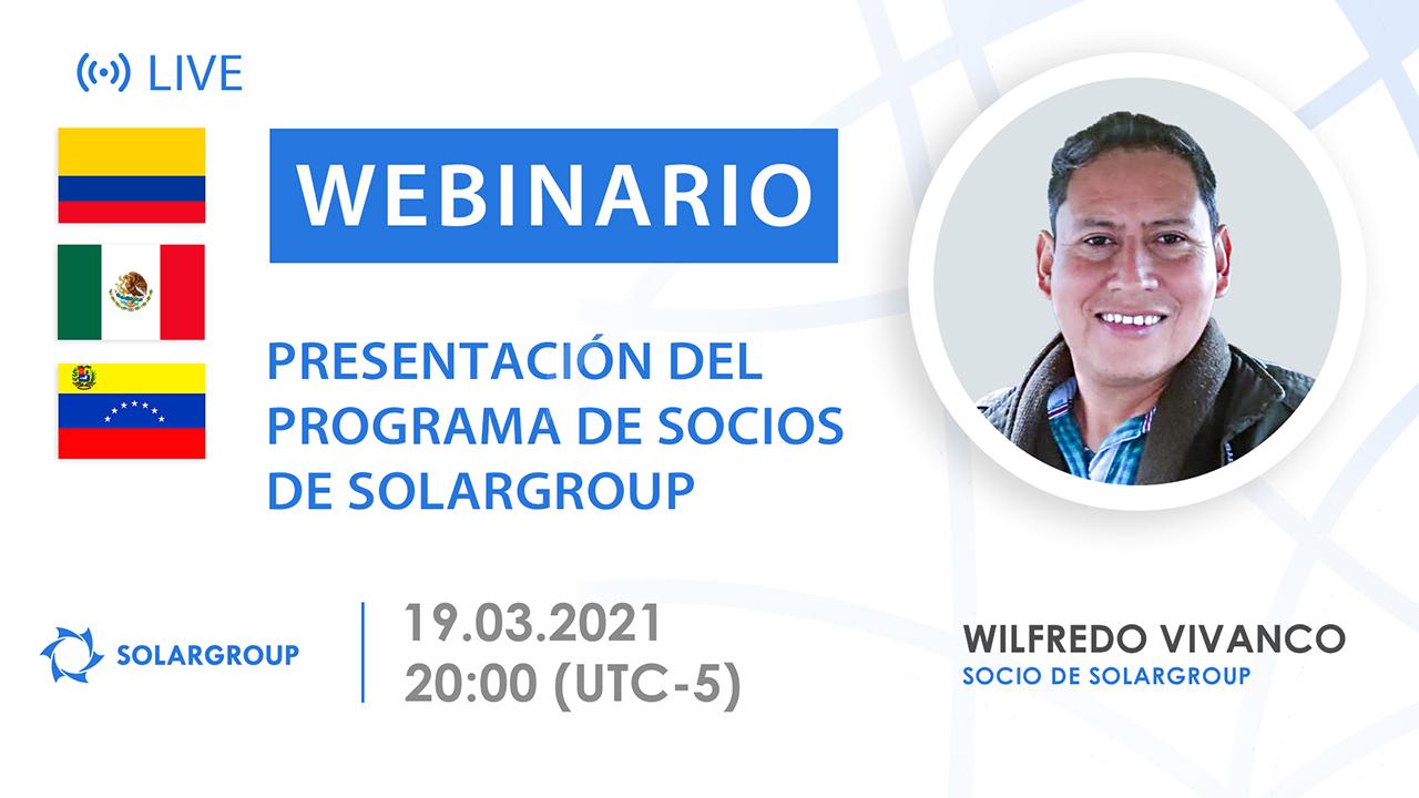 Latinoamerica. Presentación del programa de socios de SOLARGROUP
