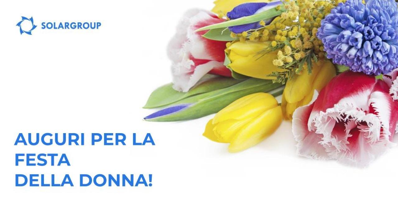 Auguri per la festa della donna!