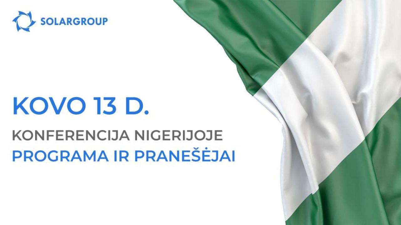 Viskas apie inovatyvų projektą „Duyunovo Varikliai“ iš pirmų lūpų: konferencija Nigerijoje