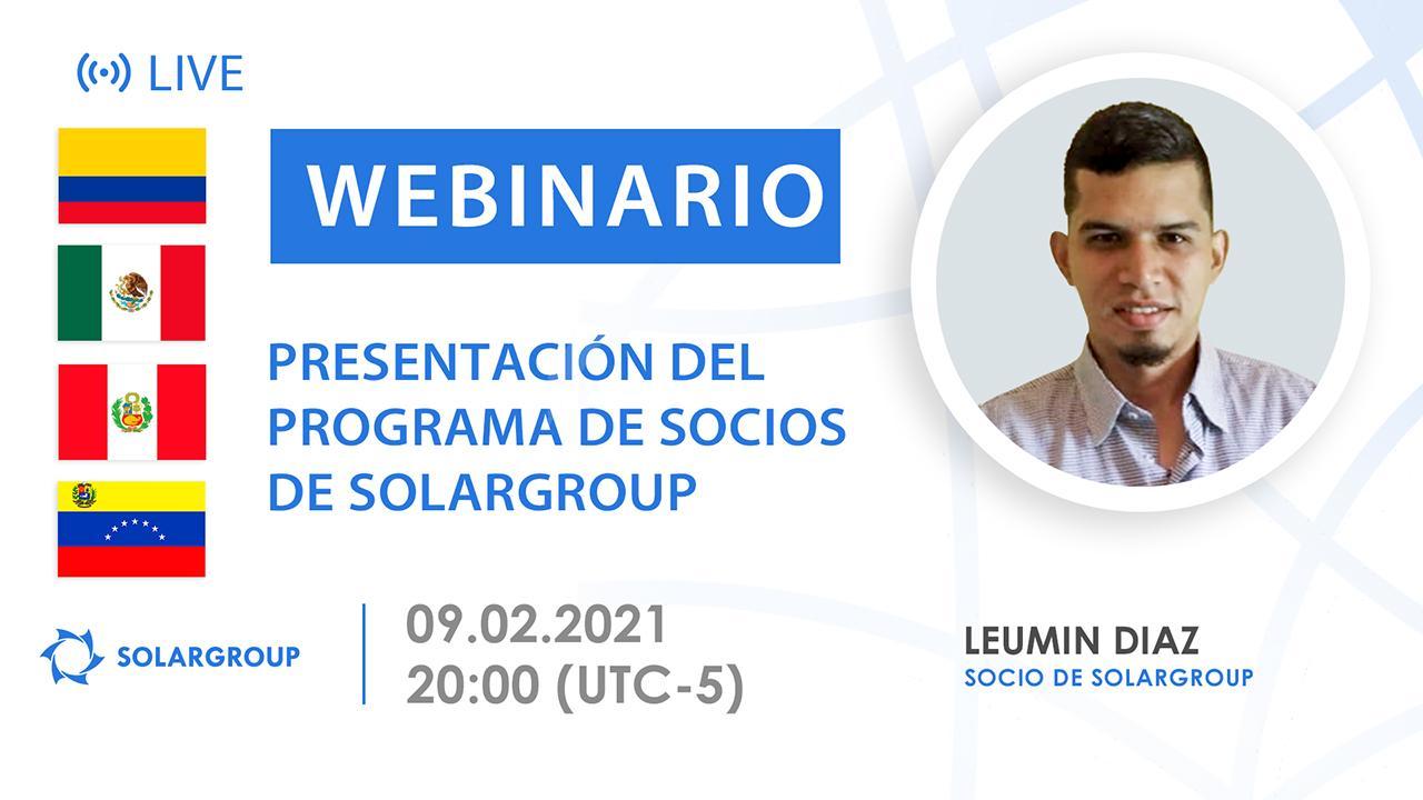 Latinoamerica. Presentación del programa de socios de SOLARGROUP