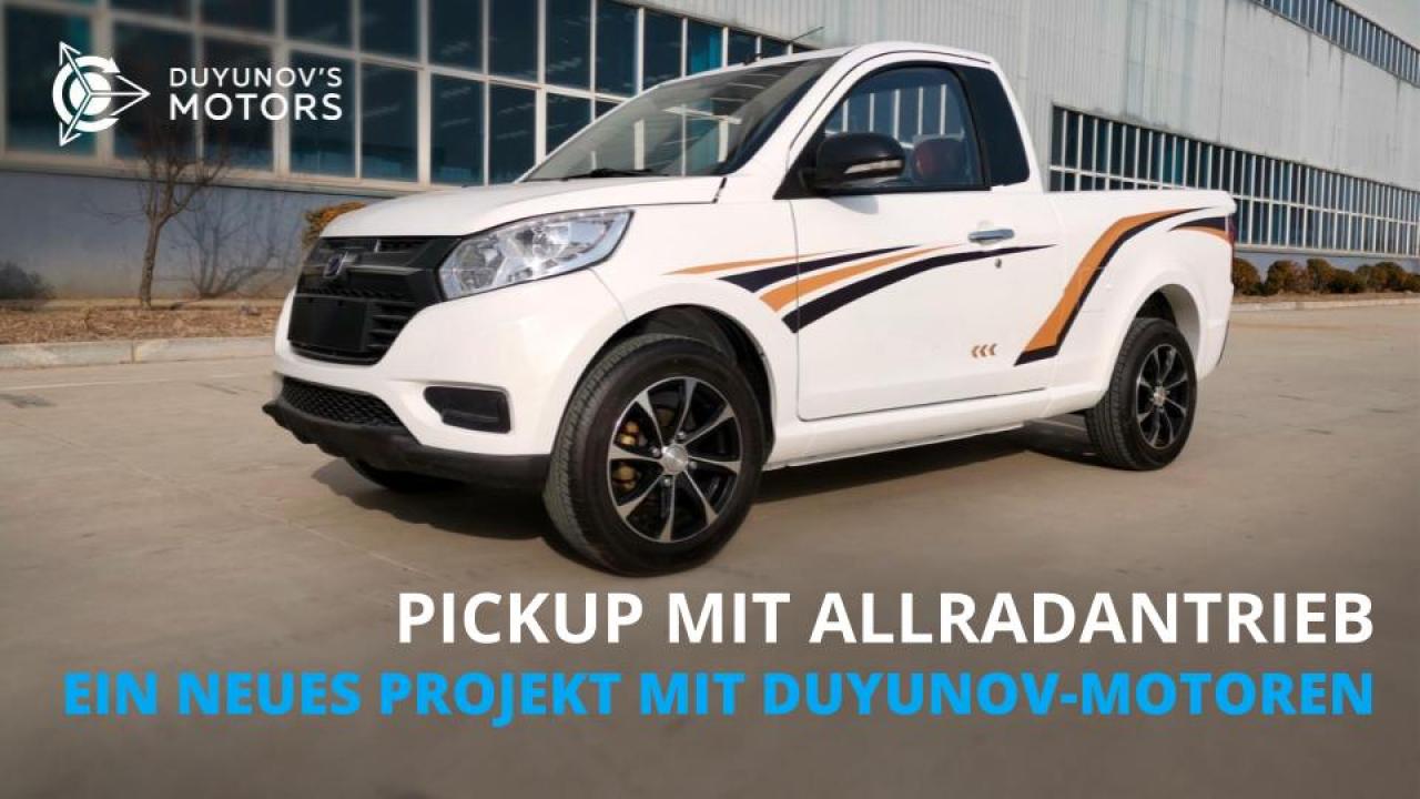 Pickup mit Allradantrieb: Ein neues Projekt mit Duyunov-Motoren von ASPP Weihai