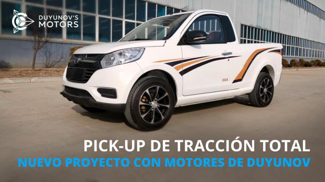 Pick-up de tracción total: nuevo proyecto de la ASPP Weihai con motor de Duyunov