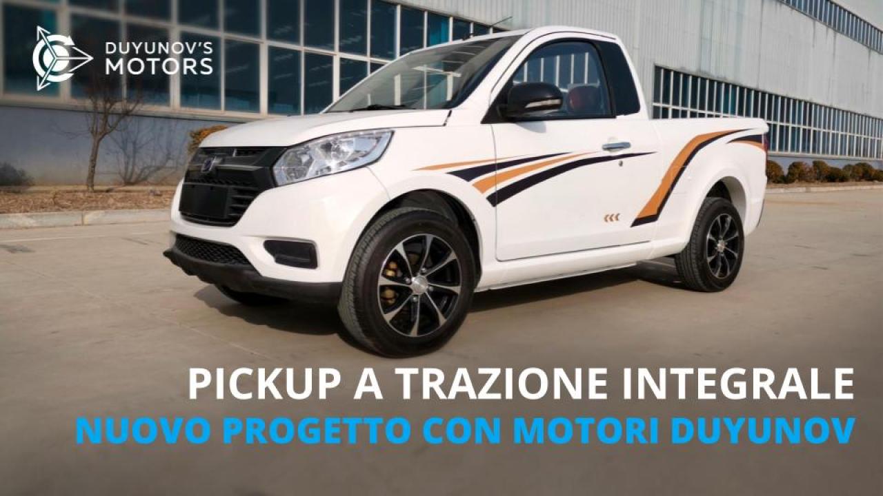 Pickup con trazione integrale: nuovo progetto con motori Duyunov di ASPP Weihai